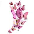 thumbnail image 3 of 3D Insect Wall Sticker Living Room Bedroom 5 3 1 Adhesive 3D Wall Paper PVC Decal Home Decoration, 3 of 6
