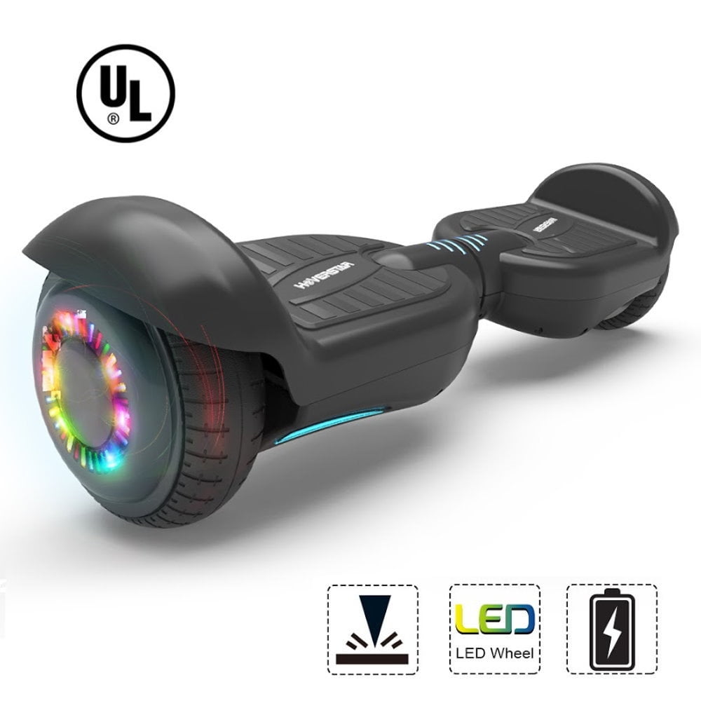 UL Certified LONGTIME 6.5 Hoverboard Self Balancing Scooter with LED Lights Flashing Wheels