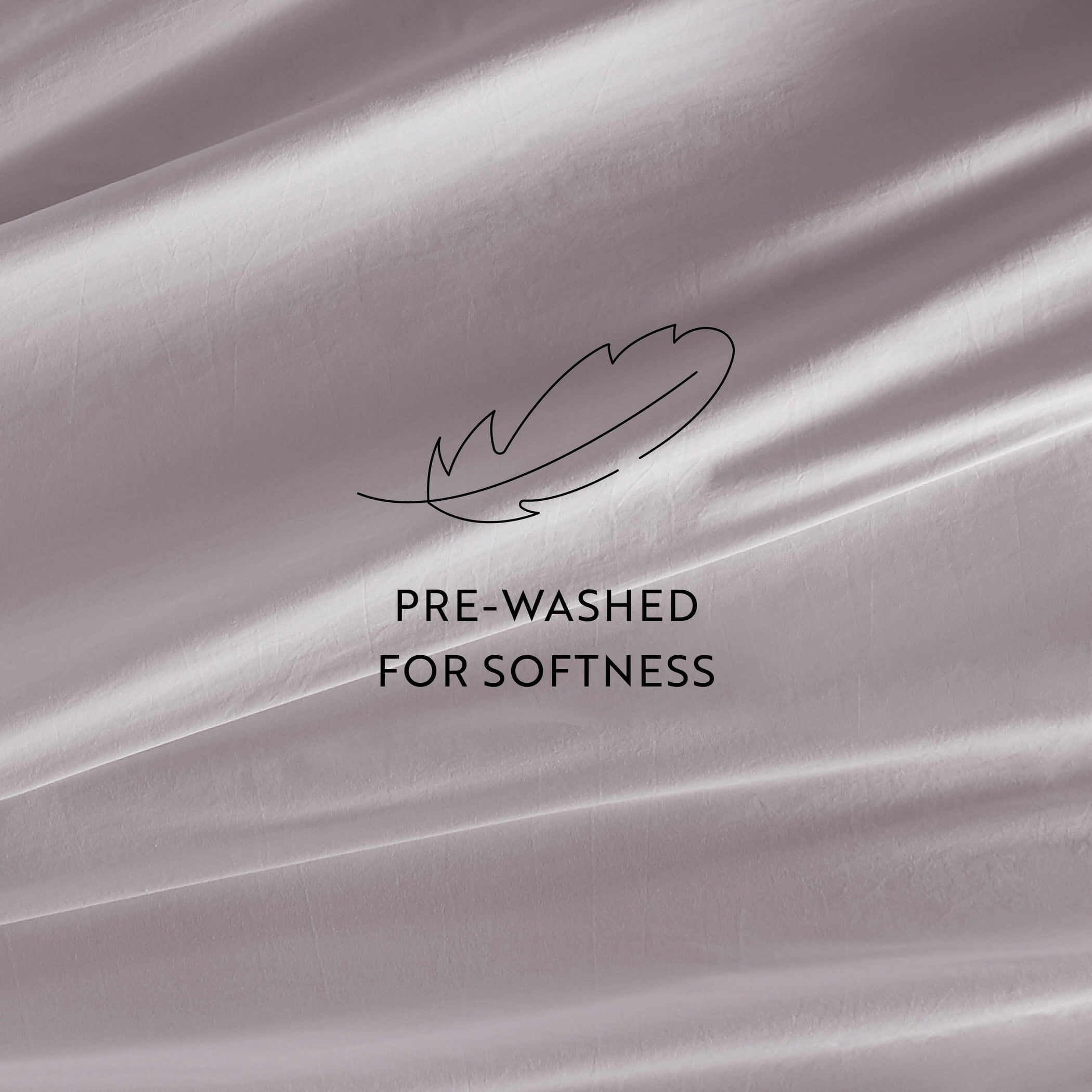 Mauve 300TC Cotton Cooling Pillow Case Set, Standard/Queen, by Noble Linens