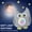 B, variant on Baby Sleep Night Light Projector Toy with Music,Soft LED Hedgehog & Owl Plush,Soothing Star Projection & Relaxing Sounds for Infant Comfort