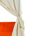 thumbnail image 4 of Harper & Bright Designs THINK 30 PE Rattan + Steel Outdoor Daybeds, Orange, 4 of 8