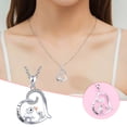 thumbnail image 1 of DPTALR Ladies Diamond Necklace Full Diamond Necklace Jewelry, 1 of 9