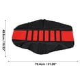 thumbnail image 3 of Cubierta Asiento Motocicleta Unique Bargains Anti Deslizante Rojo Negro, 3 of 8