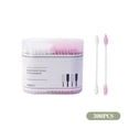 thumbnail image 1 of Dosaele Pointed Tip Cotton Swabs  300 Count Double Precision Tips Cotton Swabs Round Head Cotton Buds with Paper Stick  Cotton Buds for Makeup  Personal Care  Crafts, 1 of 6