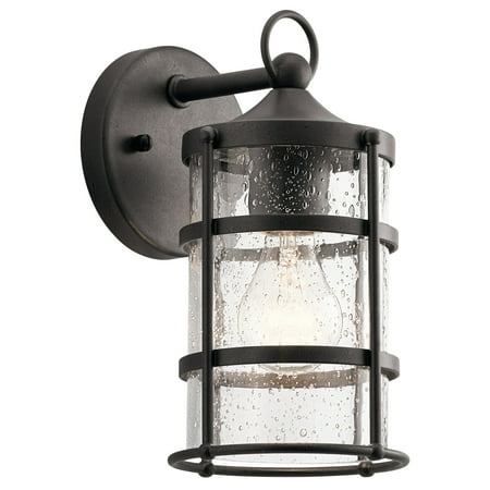 

Kichler 49960 Mill Lane 1 Light 10-1/4 Tall Outdoor Wall Sconce - Anvil Iron