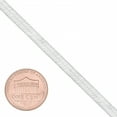 thumbnail image 3 of 4.5mm Solid .925 Sterling Silver Flat Herringbone Choker Chain Necklace, 20 inches, 3 of 7