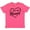 Vintage Hot Pink, variant on Inktastic I Love My Mommy in Black Chalk Heart Youth T-Shirt