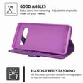 thumbnail image 6 of Galaxy S10 5G Case, Dteck [Drop Protection] Wallet [Slim Fit] Case [Card Slots] Stand Flip Cover [Magnetic Closure] For Samsung Galaxy S10 5G S105G -Purple, 6 of 8