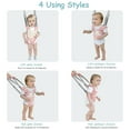 thumbnail image 5 of Arnés para caminar para bebés, ajustable, portátil, para niños pequeños, cinturón auxiliar para andadores, arnés de seguridad para andadores, ayuda de aprendizaje para caminar y pararse con entrepier TUNC Sencillez, 5 of 5