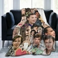 thumbnail image 2 of Blanket Millie Bobby Brown Soft and Comfortable Warm Fleece Throw Blankets Yoga Blankets Beach Blanket Picnic Blankets Gift for Dorm room office decor Sofa Bed Camping Travel All Season, 2 of 6