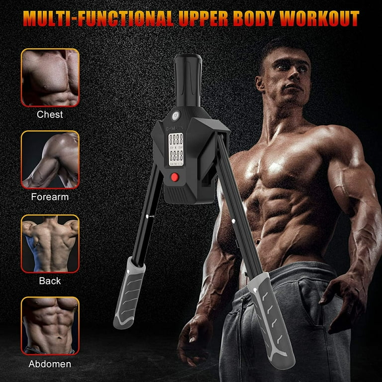 Zenooze Power Twister Bar, Chest Exerciser for Men, The Ultimate Upper Body  Chest Workout Equipment for