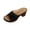Black, variant on Open Toe High Heel Sandals Comfortable Thick Heel Flower Decoration Casual Summer Shoes for Women Black,37