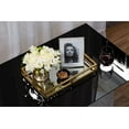 thumbnail image 3 of Classic Touch MT2021 Oblong Mirror Tray, Silver, 3 of 3