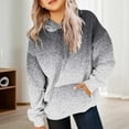 thumbnail image 2 of LUOGENLI Hoodies St. Patrick Day Hoodies for Girls 9-10 Black Cute Hoodies for Teen Girls Trendy Preppy Hooded Sweatshirts Oversized Long Sleeve Shirts Gradient Clothes for Girls Light Gray 7-8 Years, 2 of 7