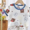 thumbnail image 5 of JUMEYU Pajamas for Toddler Boys Pajama Sets for Toddler Boys & Girls Baby Kids Soft Snug Fit Pjs Sleepers 5T 6T (Navy,5-6 Years), 5 of 6