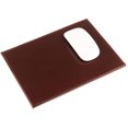 thumbnail image 1 of Dacasso Bonded Leather Mouse Pad, Brown, 1 of 2