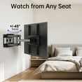 thumbnail image 6 of MountFTV Full Motion Articulating TV Wall Mount Swivel Tilting for 26-70inch, Holds up to 99lbs, Max 400x400mm, 6 of 11