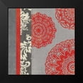 thumbnail image 2 of Hershey, Moira 12x12 Black Modern Framed Museum Art Print Titled - Contemporary Lace I, 2 of 5