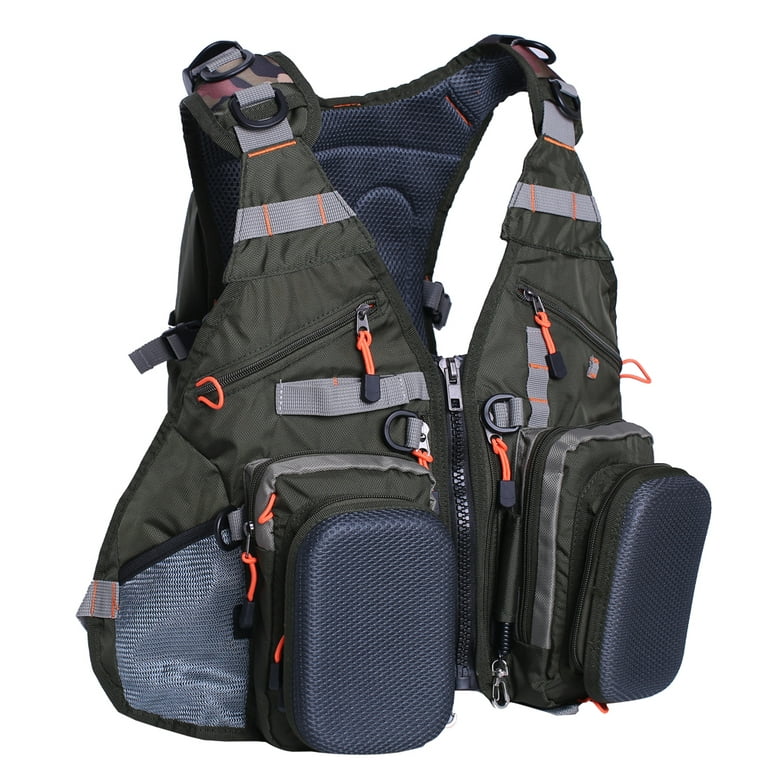 Generic Fishing Vest Backpack Adjustable For Men And Women Fly
