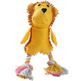 thumbnail image 1 of Dog Squeaky Toy Animal: Cotton Rope Puppy Teething Toy Dog Chew Toy for Biting, 1 of 10