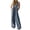E-47 Light Royal Blue, variant on Dark Royal Blue Slip Coveralls for Women Fall Summer V Neck Backless Plain Overalls One Piece Women 2026 Clothing XL