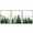 WSF-A07-2211-FO28, variant on PixonSign Framed Canvas Print Wall Art Set - Sage Green Mountain Range Pine Tree Forest Art - Set of 3 Nature Wilderness Landscape Wall Décor for Living Room, Bedroom - 12"x16"x3 Panels Natural