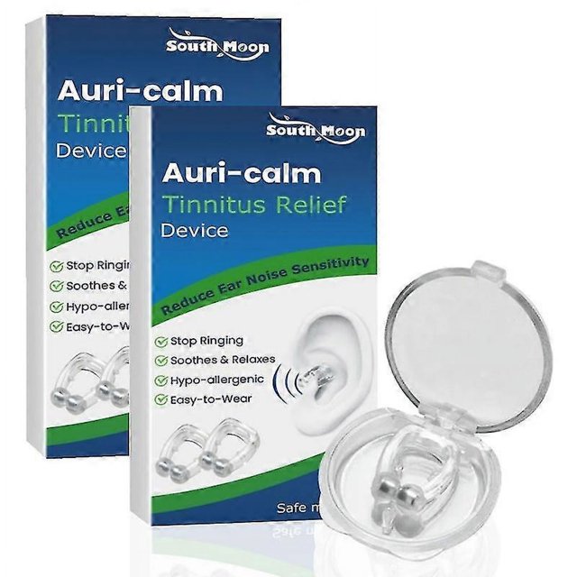 1-3 piezas de clip para aliviar el tinnitus, tratamiento portátil para el dolor de oídos, molestias, cera transparente, alivio de la presión auditiva, clip magnético para la oreja, 1 pieza
