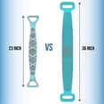 thumbnail image 2 of Extra Long 90cm/36inch Silicone Back Scrubber For Shower, Double Sided Bath Body Scrubber, Deep Clean Exfoliating Improve Back Acne, Easy To Clean, Co, 2 of 5