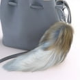 thumbnail image 3 of (2-Pack) Rinsvye Cute Fox Tail Keychain Ring for Keys Pendant Women Key Ring Womens Wallet Holder Pompoms Key Chains Wallet with Key Ring for Women Wrist Lanyard with Wallet Large Keys, 3 of 5
