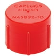 thumbnail image 4 of Allstar ALL50805 Red Plastic Fitting Cap for -10AN and 7/8-14 Thread, (Pack of 10), 4 of 4