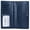 Dark Blue, variant on Ultra Slim Thin Women Wallet Rfid Blocking Credit Card Holder Bifold Long Ladies Billfold (brown)