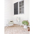 thumbnail image 4 of Safavieh Outdoor Collection Brielle Antique White Bench, 4 of 4