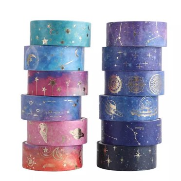 Biuunsf 24 Rolls Washi Tape Set, Decorative Masking Tape Collection