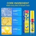 thumbnail image 5 of Lemon Oral Spray for Fresh Breath and Oral Cleaning - 20ml, 5 of 5