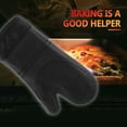 thumbnail image 6 of WJHWSX Gloves Silicone Heat Resistant,Silicone + Cotton,Heat Proof,Silicone + Cotton,Black, 6 of 9