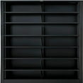 thumbnail image 6 of Famous Brand 277442BK Bookcase 7 Openings 36 W X 12 D X 84 Hin., Black, 6 of 7