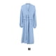 thumbnail image 2 of Minnieouse Ropa de dormir de estilo informal con abertura frontal de primavera para mujer, de dormir de manga larga Simple para niñas, ropa Vestidos Azul METRO, 2 of 6