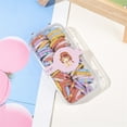 thumbnail image 1 of 100/60 Lazos para el cabello Coleteros para niñas Bandas de goma para el cabello multicolor Bandas para el cabello Accesorios elásticos para el cabello Cuerda para el cabello Conjunto de cola de cabal, 1 of 2