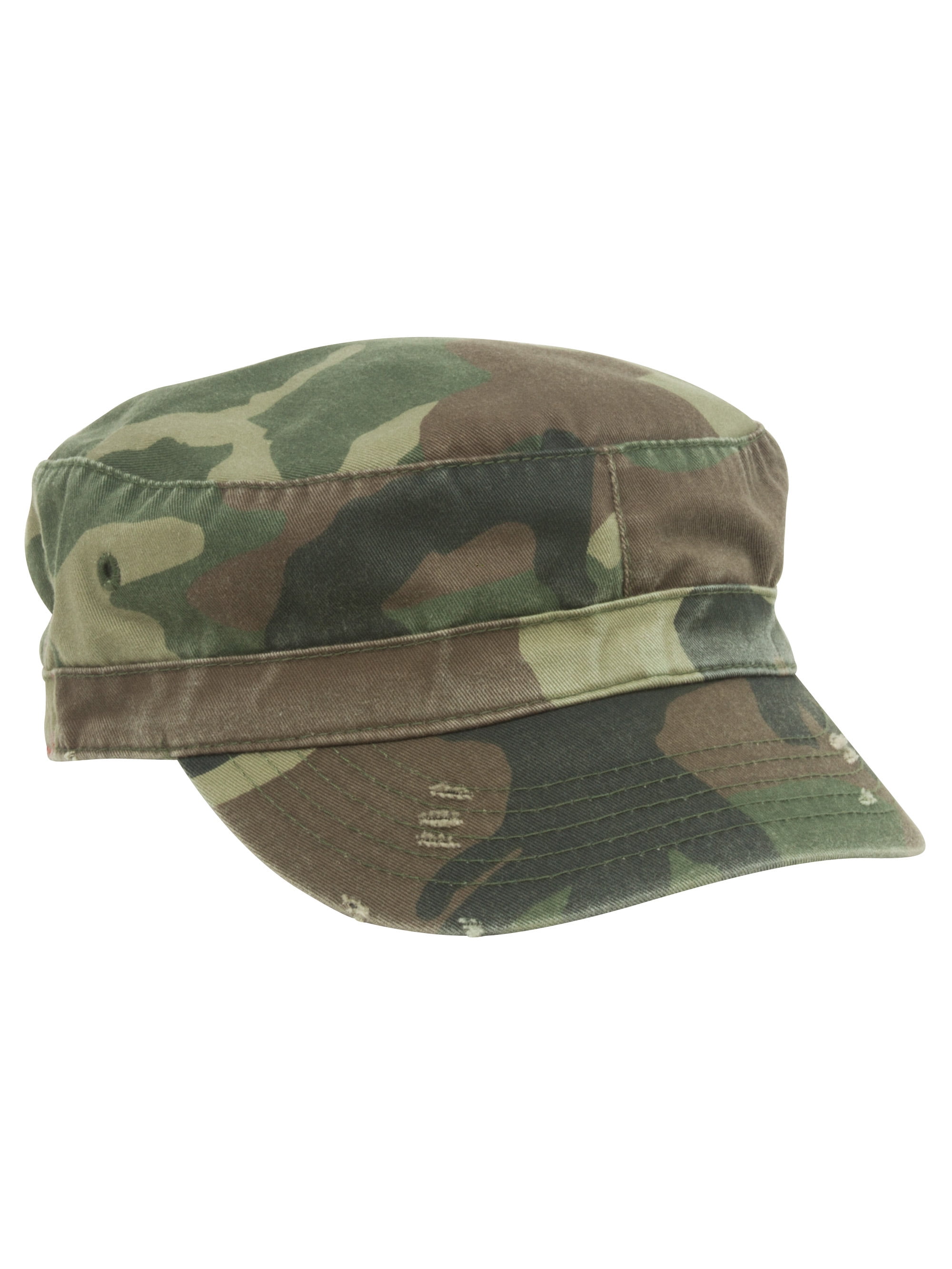 short bill military cap