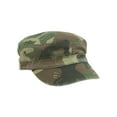 thumbnail image 1 of MG Distressed Washed Cotton Cadet Army Cap (Camo), 1 of 2