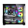 thumbnail image 2 of Black aluminum alloy computer case, 2 of 4