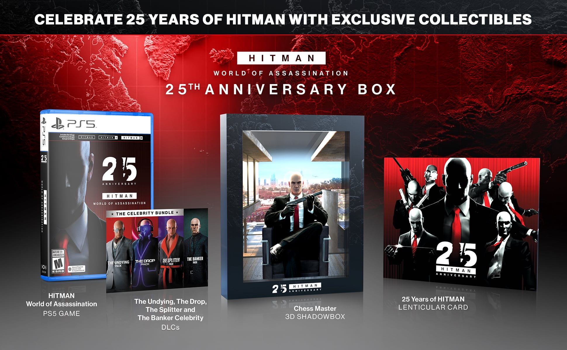 HITMAN WORLD OF ASSASSINATION ANNIVERSARY EDITION - PlayStation 5