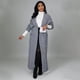 thumbnail image 3 of 2024 Nuevo cárdigan de punto de lujo para mujer, chaqueta larga de otoño verde, suéter de invierno holgado de manga larga con ganchillo, abrigo cálido blanco, 3 of 5