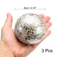 thumbnail image 2 of 3 Pack 3.15" Decorative Balls Mosaic Glass Balls Orbs, Color, 2 of 5
