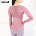 thumbnail image 2 of Long Sleeve Workout Shirts for Women Athletic Shirts with Thumbhole Running Loose Active T-Shirts, 2 of 5
