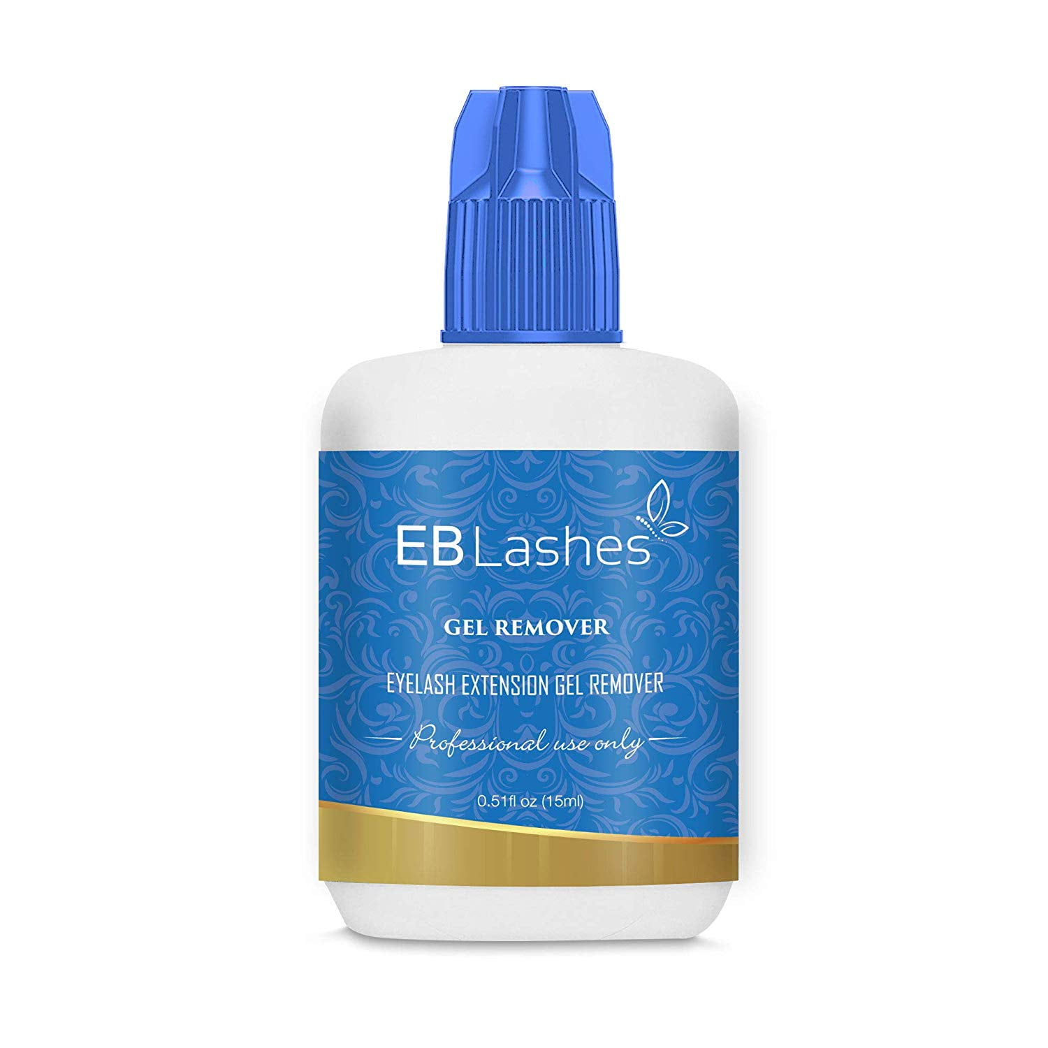 EB Lashes GEL REMOVER For Professional Eyelash Extension Glue Removal Fast Action Dissolves Even