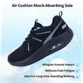 thumbnail image 4 of AHUSIR Women's Walking Shoes with Arch Support Plantar Fasciitis Relief Athletic Tennis Sneakers for Gym Workout Exercise US 5.5-11, 4 of 10