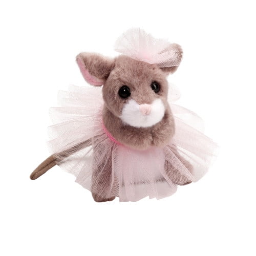 Dougals Toys Tippy Toe Ballerina Mouse, 5"