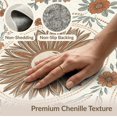 thumbnail image 6 of ODIKA Stylized Celestial Motif With Mirrored Flower Scatter Accents for Queen Size Bedroom, Under Bed, Master Suite, Foldable Easy Care, 6 of 7