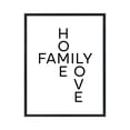 thumbnail image 1 of Cuadro 11X14 Mate Home Family, 1 of 5